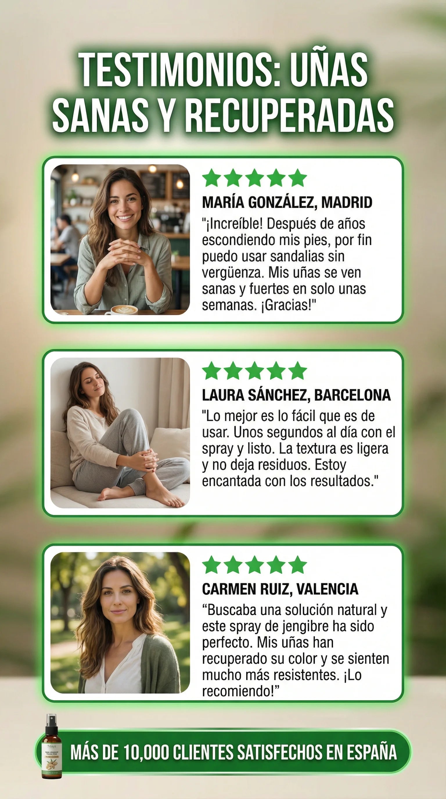 Spray Anti Hongos para Uñas